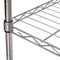 Seville Classics 5-Tier Steel Wire Shelving System, 30" W x 14" D x 61.5" H